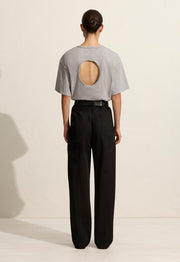 Circle Back Tee - Heather Grey - Matteau